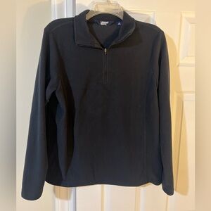 NEW - LANDS END - Black Pullover